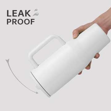 2 PCS 40 oz Replacement Tumbler Flip Top Straw Lid, Reusable Non-Tipping Lid, Splash, Leak and Spill Resistant Straw Lid Replacements