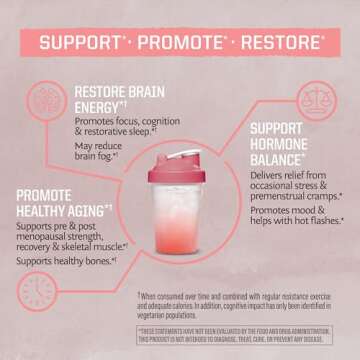 Sunwarrior Creatine for Women Monohydrate Powder Micronized Pre Workout Recovery Supplement Support Muscle Building Strength Training Cognition | Vegan and Easily Mixes 50 Servings, Raspberry Lemonade