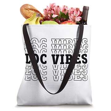 Tote Bag for Locs Sisterlocks Dreadlocks Loc Vibes Tote Bag