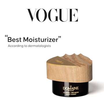 Le Domaine Luxury Face Cream | Anti-Aging Whipped Moisturizer| Hydrating Shea Butter & Patented ProG...