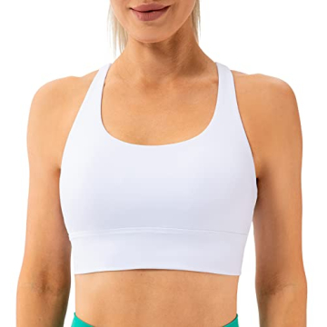 Lavento Strappy Sports Bra - Medium Support, Stylish Comfort
