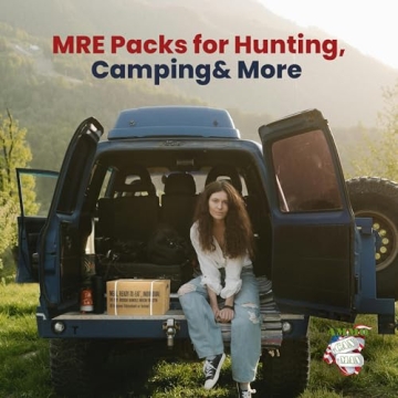 U.S. Military MRE Packs - 12 Varieties for Emergency Use