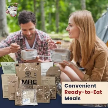 U.S. Military MRE Packs - 12 Varieties for Emergency Use