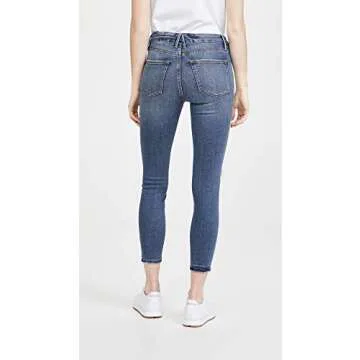 Good American Women's Good Legs Crop Jeans, Blue261, 00
