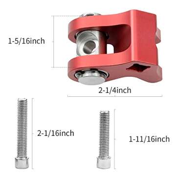 Professional Valve Spring Compressor Installation Tool Compatible with LS LS1 LS2 Style Valve Spring Installation Tool - Red