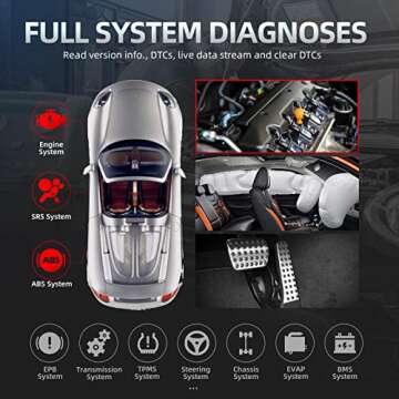 LAUNCH OBD2 Scanner CRP909X with 28 Reset Services