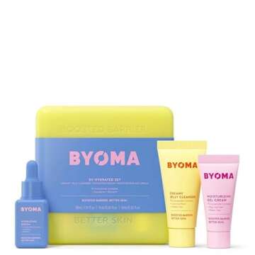 BYOMA SO HYDRATING TRIO ( Hydrating Serum, Creamy Jelly Cleanser & Moisturizing Gel Cream)