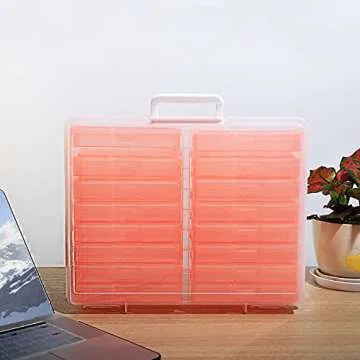 Naivees Transparent Photo Storage Case - 4" x 6"