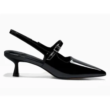 Coutgo Slingback Kitten Heels for Women Stylish Comfort