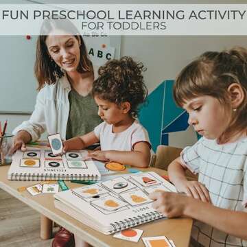 Busy Book for Toddlers - The Ultimate Preschool Activity Book for Early Learning - Educational & Fun...