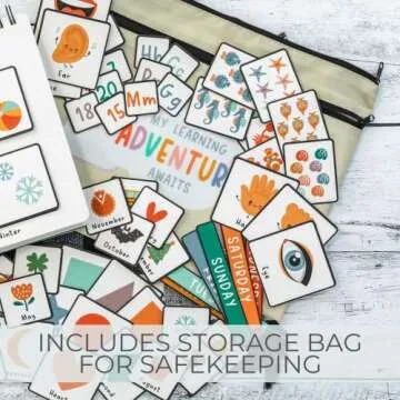 Busy Book for Toddlers - The Ultimate Preschool Activity Book for Early Learning - Educational & Fun Toy for Learning at Home Or Traveling - The Perfect Speech Therapy & Autism Sensory Toy for Kids