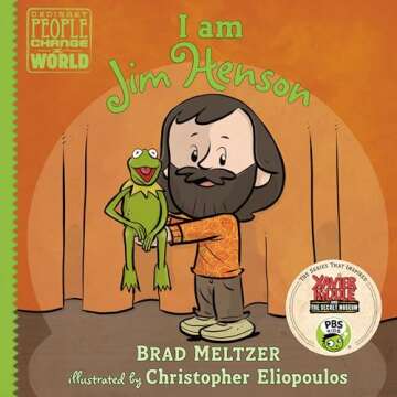 I am Jim Henson Book Inspiring Young Minds