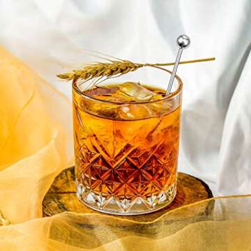 Stylish Stainless Steel Cocktail Picks for Drinks