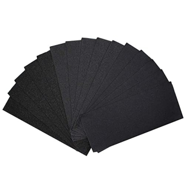 Annietfr 80 Grit 120 grit 220 Grit Assorted Grit Sandpapers for Wood Furniture Finishing, Metal Sand...