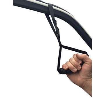 Patient Aid Automotive Standing Support Car Assist Handle Strap for Vehicle – Portable Safety Mobility Lift Grab Band for Elderly, Disabled – Nylon Pull Up Grabber Device for Door