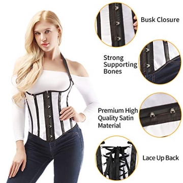 Alivila.Y Fashion Womens Burlesque Lace Underbust Corset