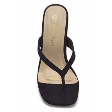 ComeShun Women's Kitten Heels Mules - Versatile Summer Footwear