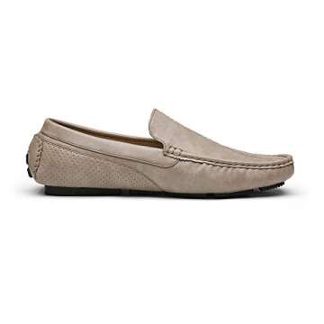 Bruno Marc Mens Penny Loafers Moccasins Shoes, Beige -7 (3251314)