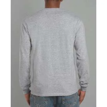 Gildan Men's Ultra Cotton Long Sleeve T-Shirt 2-Pack