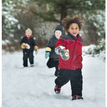 Veyo Flipper Mittyz Kids Waterproof Mittens for Toddlers