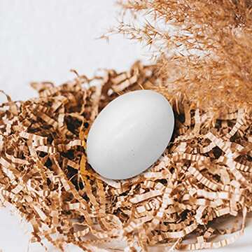 18 Pcs Wooden Easter Eggs for Kids' Creative Fun