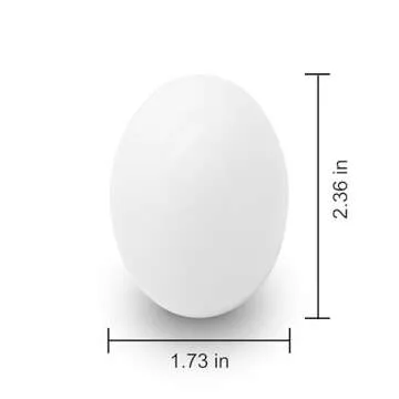 18 Pcs Wooden Easter Eggs for Kids' Creative Fun