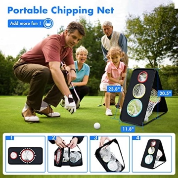 Premkid Golf Practice Net for Backyard Training