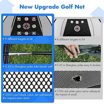 Premkid Golf Practice Net for Backyard Training