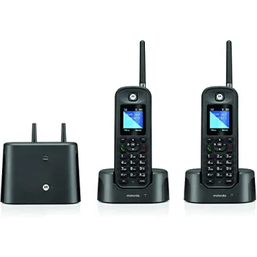 Motorola O212 DECT 6.0 Long Range Cordless Phone - Wireless Phones for Home & Office Phone with Answ...
