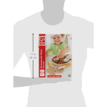 Hape Homemade Wooden Pizza Play Set for Kids