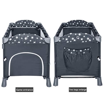 Portable Baby Playard for Safety and Versatility