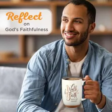 Christian Art Gifts Inspirational Ceramic Coffee Mug