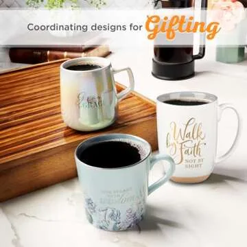 Christian Art Gifts Inspirational Ceramic Coffee Mug
