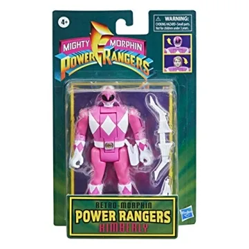 Power Rangers Retro-Morphin Pink Ranger Action Figure