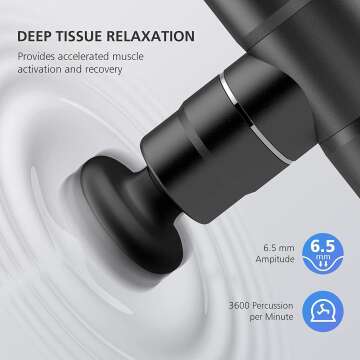 COMFIER Mini Massage Gun - Quiet & Portable Muscle Relief