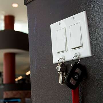 KeySmart The KeyCatch A Modern Magnetic Key Rack (6 Pack)