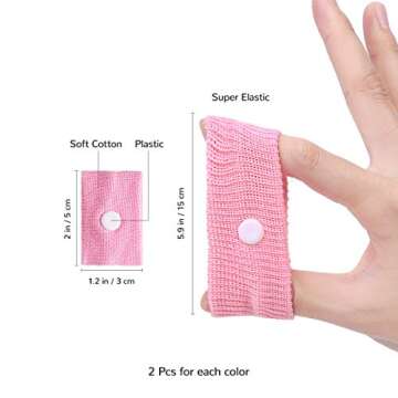 Healifty Motion Sickness Bands - 8 Pairs Sea Sickness Wristbands for Adult & Kid, Anti-Nausea Acupressure Wristband for for Motion or Morning Sickness