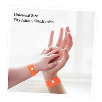 Healifty Motion Sickness Bands - 8 Pairs Sea Sickness Wristbands for Adult & Kid, Anti-Nausea Acupressure Wristband for for Motion or Morning Sickness