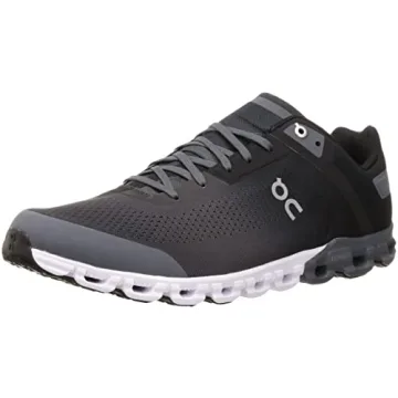 On Mens Cloudflow Trainers: Ultimate Performance & Comfort in Black Asphalt