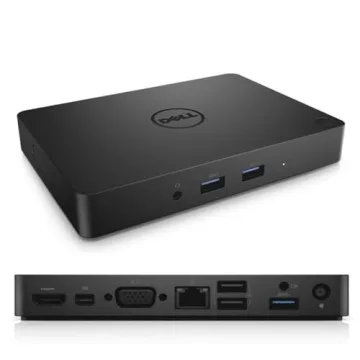 Dell WD15 Monitor Dock 4K with 130W Adapter, USB-C, (450-AFGM, 6GFRT) (Renewed)