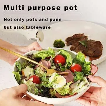 Vkoocy Non Stick Pot and Pan Set | Removable Handle Cookware