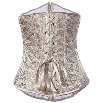 Alivila.Y Vintage Lace Underbust Corset for Women