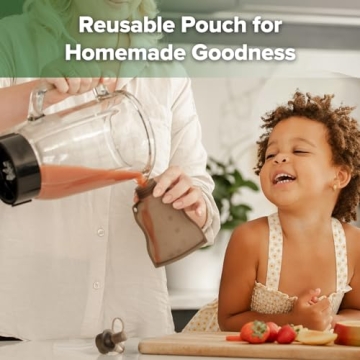 Haakaa Yummy Pouch Reusable Baby Food Pouch for Kids