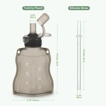 Haakaa Yummy Pouch Reusable Baby Food Pouch for Kids