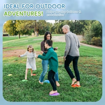 OUTREE Turtle Stepping Stones for Kids - Balance & Fun!