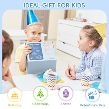 OUTREE Turtle Stepping Stones for Kids - Balance & Fun!