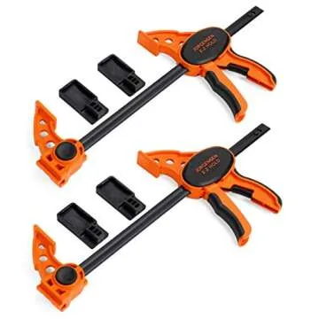 Jorgensen Ratchet Bar Clamps Set for Woodworking Projects