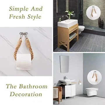 Shop Nautical Rope Toilet Paper Holders for Rustic Charm
