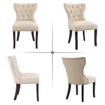 Durable LSSBOUGHT Dining Chairs - Elegant and Comfortable