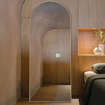 PexFix Arched Full Length Mirror 64x21 Elegant Design